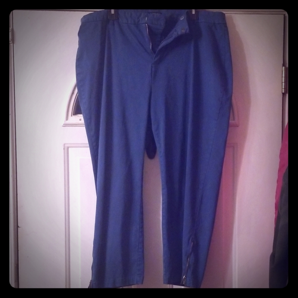 Size 16 capris